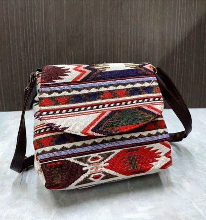 Stylish Fabric Flap Sling Bag for Everyday Use 108